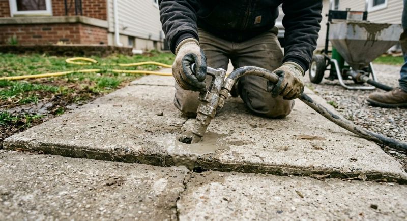 Concrete Leveling in Corpus Christi, TX