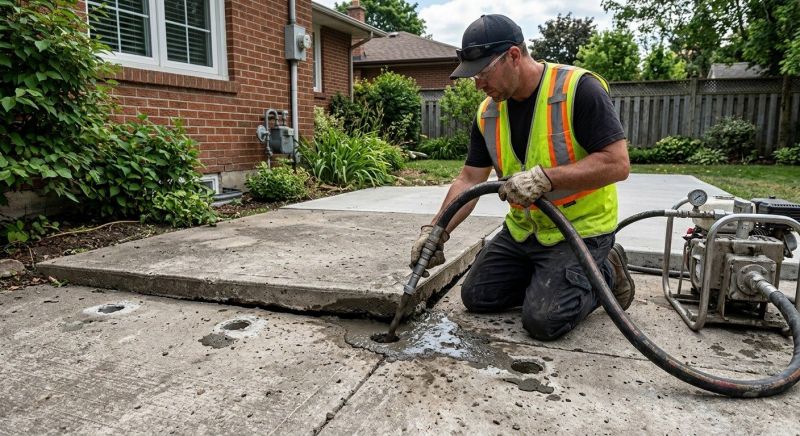 Concrete Poly Jacking in Denver, CO