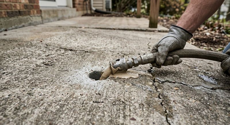 Concrete Settlement Repair in Tampa, FL