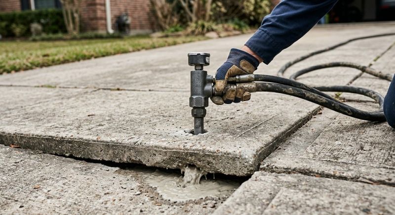 Driveway Slab Lifting in Tampa, FL