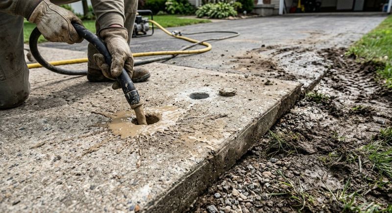 Garage Settling Repair in Columbus, OH
