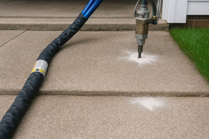 Patio Mudjacking in West Des Moines, IA