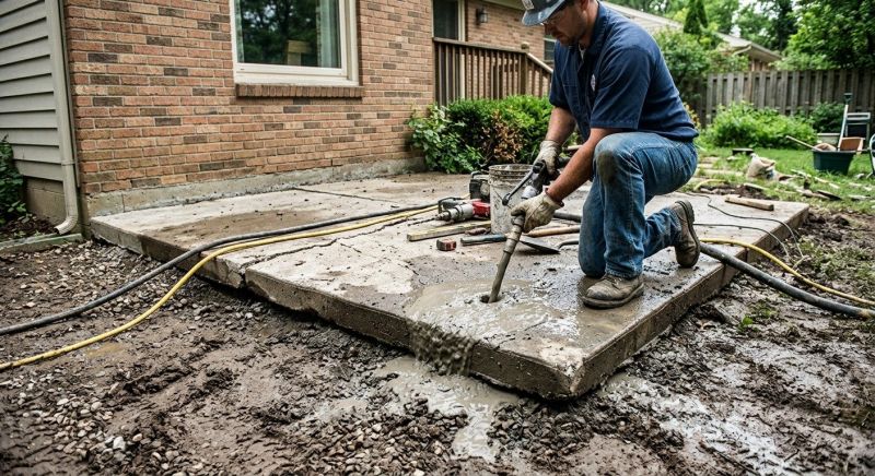 Patio Raising in Denver, CO