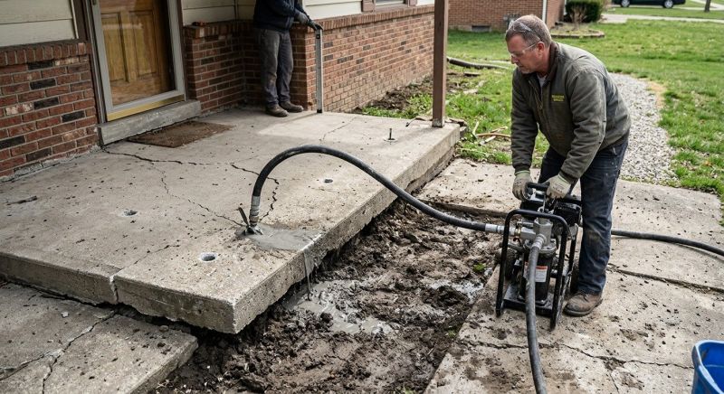 Patio Raising in Denver, CO