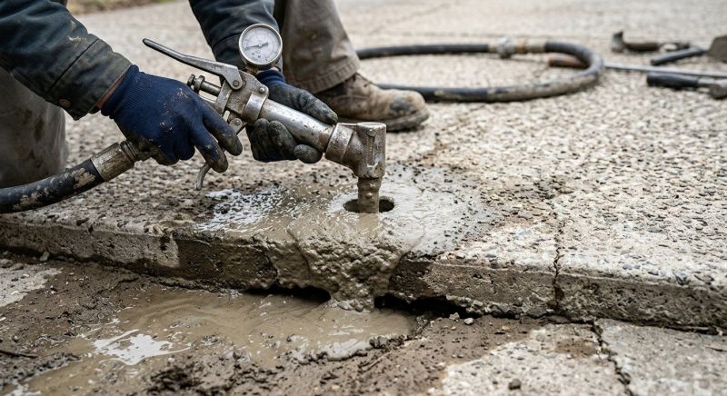 Sunken Slab Repair in Miami Dade County, FL