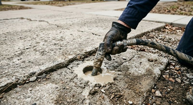 Concrete Patio Raising in San Antonio, TX